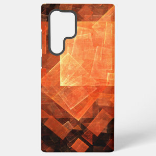 Funda Para Samsung Galaxy S22 Ultra Luz de Ventana Arte Abstracto Geométrico Moderno d