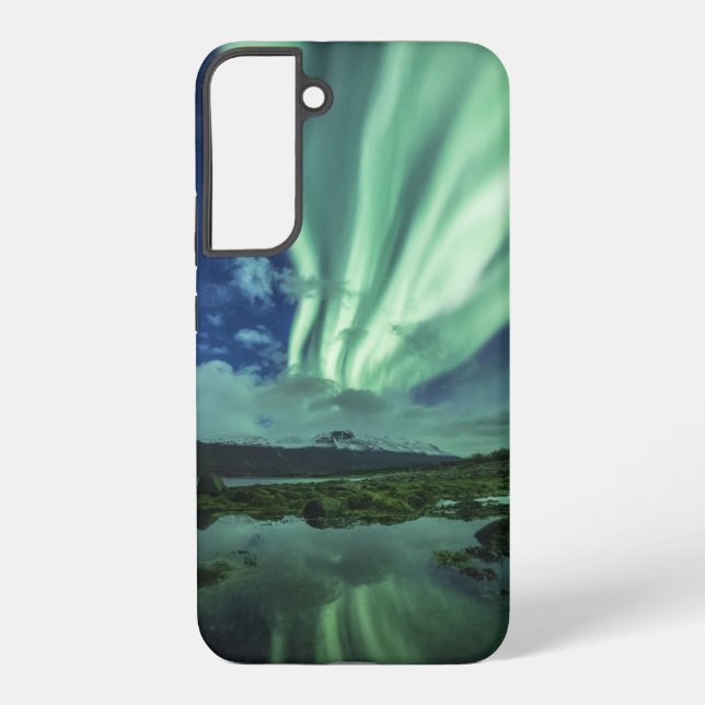 Funda Para Samsung Galaxy Luz del Norte Noruega (Reverso )