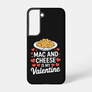 Funda Para Samsung Galaxy S22 Mac Y Queso San Valentín Regalo para Amantes de Ma