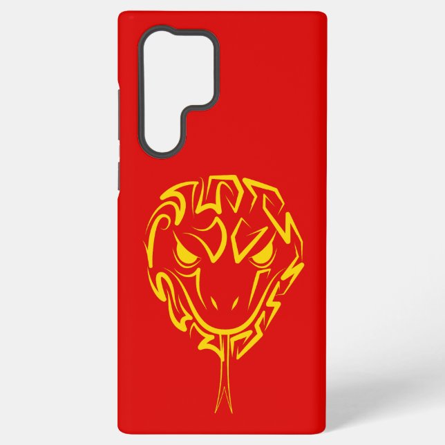 Funda Para Samsung Galaxy Madera del Año Nuevo Lunar Chino de la Serpiente 2 (Reverso )