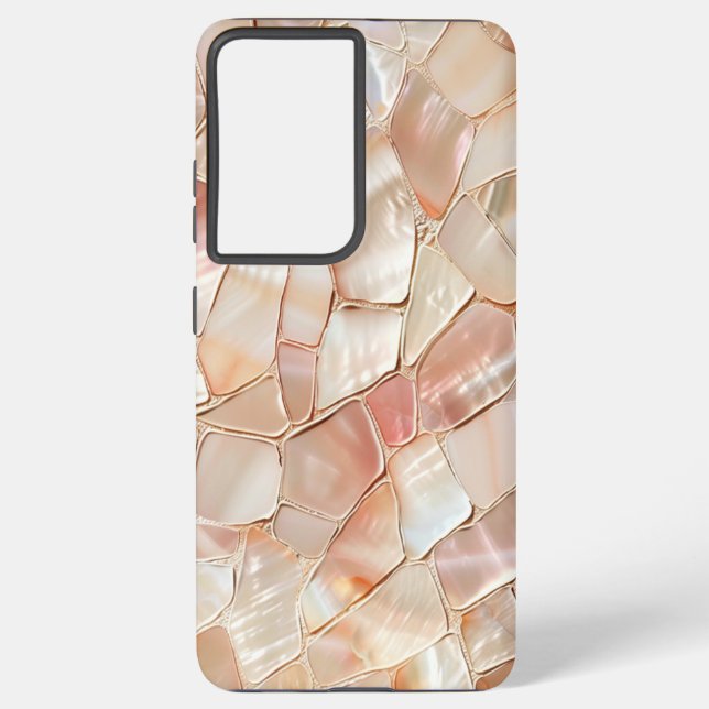 Funda Para Samsung Galaxy Madre de cebada de Pearl Mosaic (Reverso )