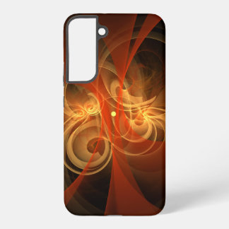 Funda Para Samsung Galaxy S22+ Mágica Mañana Arte Moderno Abstracto de Luz y Ener