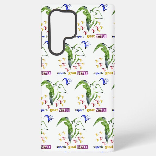 Funda Para Samsung Galaxy magnífico estilo cabra (Reverso )