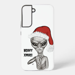 Funda Para Samsung Galaxy S22+ Mal Alien , Pesada Navidad !