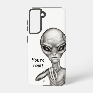 Funda Para Samsung Galaxy S21 ¡Mala Alien, eres la siguiente!