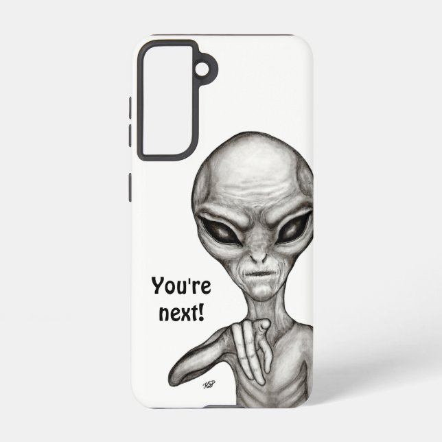 Funda Para Samsung Galaxy ¡Mala Alien, eres la siguiente! (Reverso )