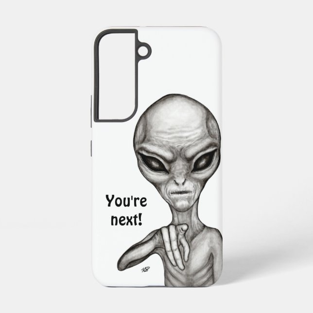 Funda Para Samsung Galaxy ¡Mala Alien, eres la siguiente! (Reverso )