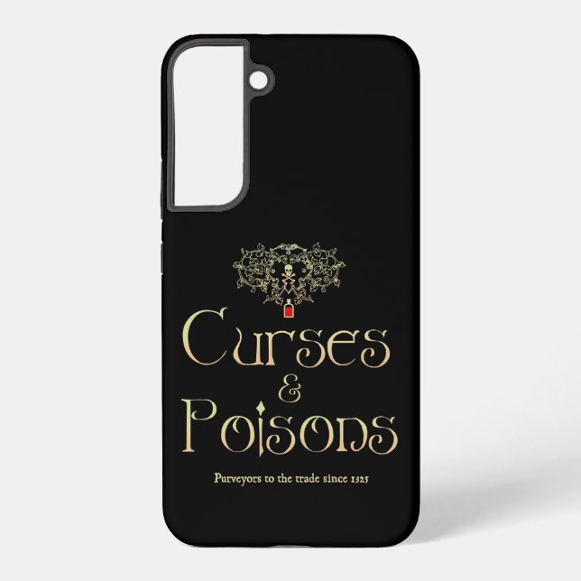 Funda Para Samsung Galaxy Maldiciones y venenos (Reverso )