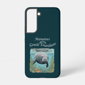 Funda Para Samsung Galaxy S22 Manatees Gentles Aquatic Guardians