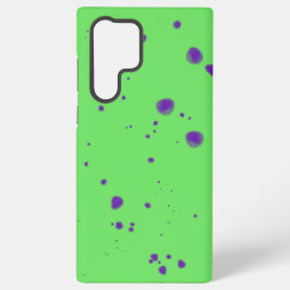 Funda Para Samsung Galaxy S22 Ultra Manchas púrpura verde neón