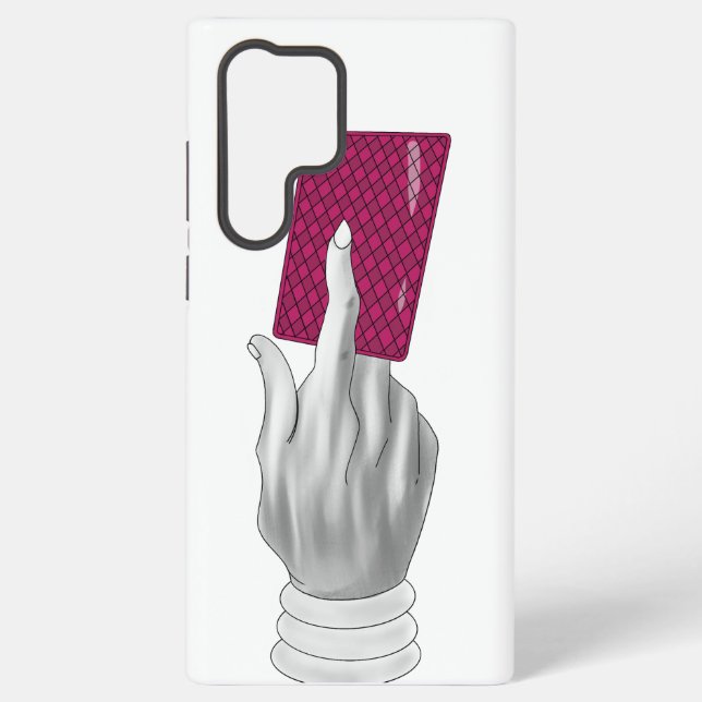 Funda Para Samsung Galaxy Mano de Hisoka con tarjeta (Reverso )