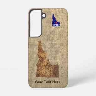 Funda Para Samsung Galaxy S22 Mapa de Idaho Spud