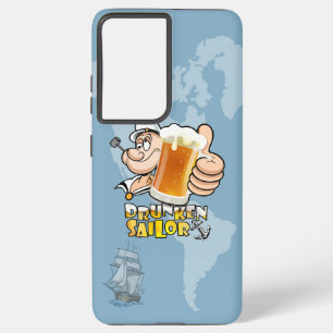 Funda Para Samsung Galaxy S21+ Marinero Borracho