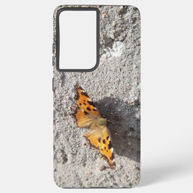 Funda Para Samsung Galaxy Mariposa al sol (Reverso )
