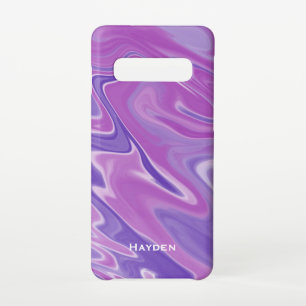 Funda Para Samsung Galaxy S10 Mármol líquido abstracto