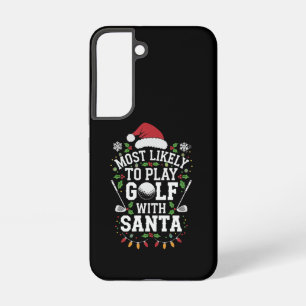 Funda Para Samsung Galaxy S22 Más Probable Para Jugar Al Golf Con La Santa Famil