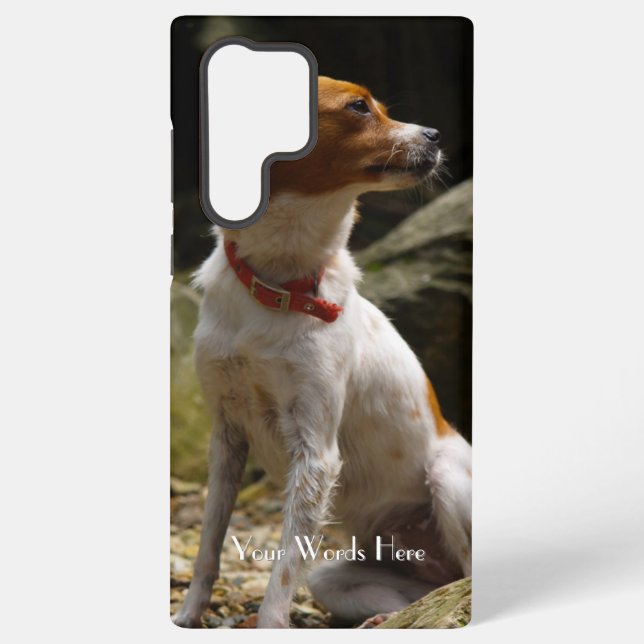 Funda Para Samsung Galaxy Mascota personalizado Estuche de teléfono usando f (Reverso )