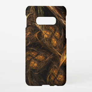 Funda Para Samsung Galaxy S10E Materia de arte abstracta de la Tierra Madre