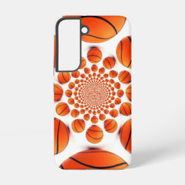 Funda Para Samsung Galaxy S22 Me encanta el baloncesto: El juego del arte de los