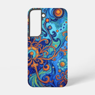 Funda Para Samsung Galaxy S22 Mecanismo celeste: Armonía cósmica