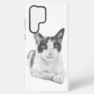 Funda Para Samsung Galaxy S22 Ultra Medio tono calicó retro