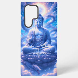Funda Para Samsung Galaxy S22 Ultra Meditación del Buda Dragón Místico