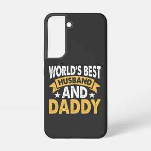 Funda Para Samsung Galaxy S22 mejor esposo y papá del mundo