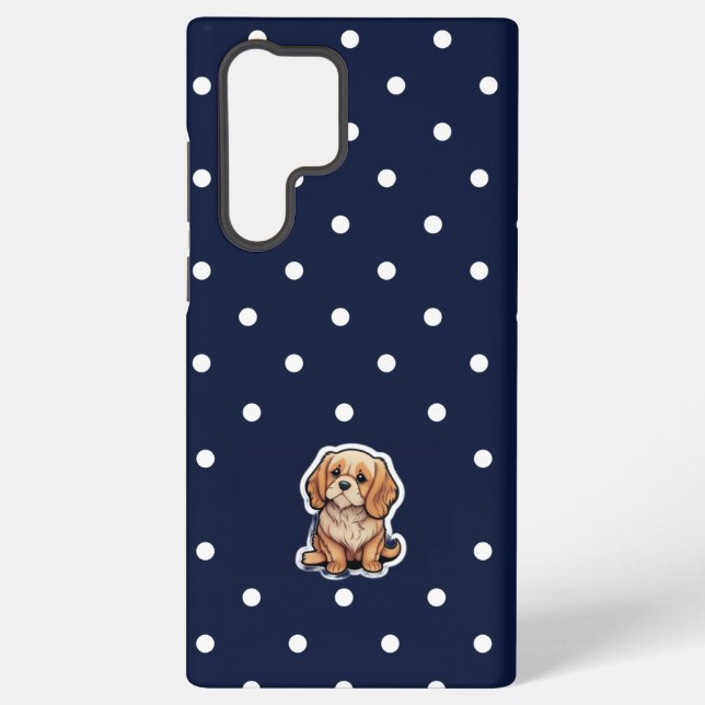 Funda Para Samsung Galaxy Mejor funda de Samsung S23 |El perro lindo | (Reverso )
