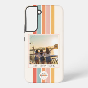 Funda Para Samsung Galaxy S22+ Mejores Amigos Modernos Para Siempre Foto Personal