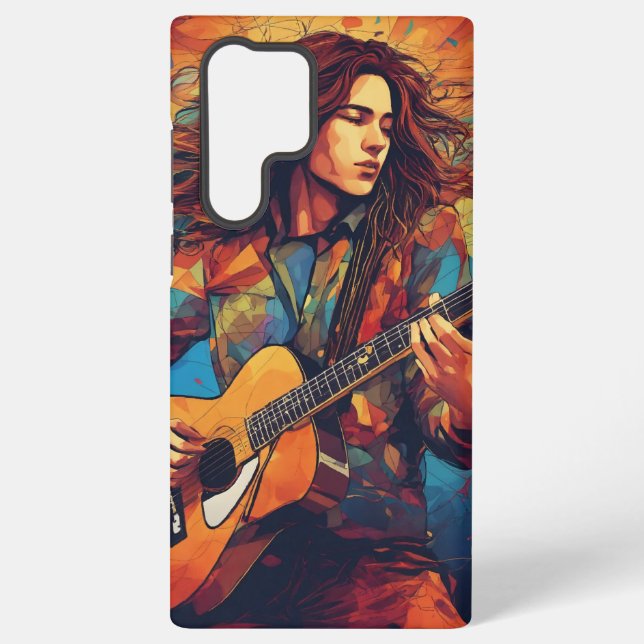 Funda Para Samsung Galaxy Melodic Whirlwind (Reverso )