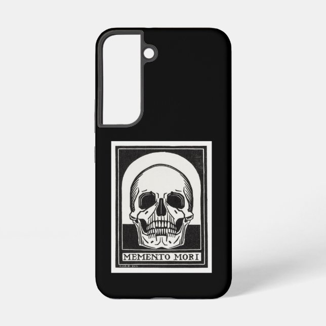 Funda Para Samsung Galaxy Memento Mori Skull (Reverso )