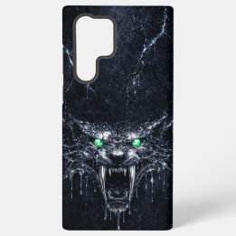 Funda Para Samsung Galaxy S22 Ultra Mercury Sabretooth Green Emerald Eyes Glacial 
