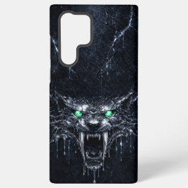 Funda Para Samsung Galaxy S22 Ultra Mercury Sabretooth Green Emerald Eyes Glacial