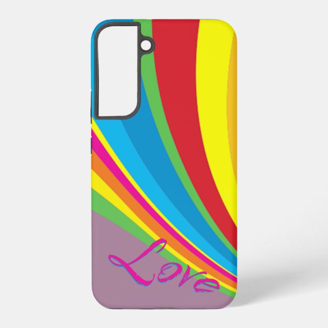 Funda Para Samsung Galaxy Mes del Orgullo - Amor Arcoíris (Reverso )