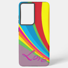 Funda Para Samsung Galaxy S21 Ultra Mes del Orgullo - Amor del Arcoiris