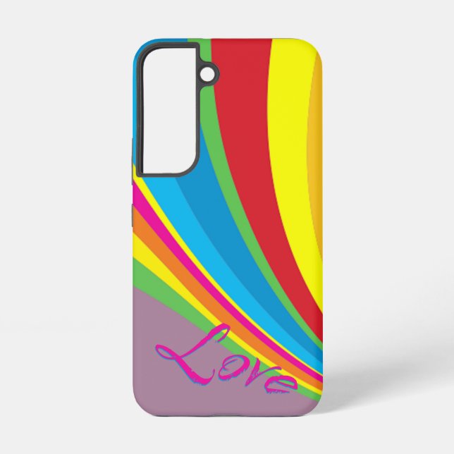 Funda Para Samsung Galaxy Mes del Orgullo - Amor del Arcoiris (Reverso )