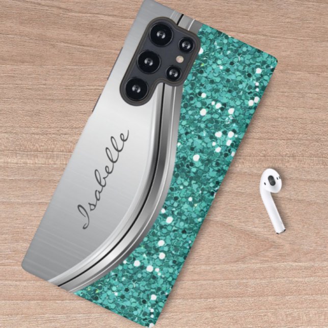 Funda Para Samsung Galaxy Metalizado personalizado de la parrilla de plata v (Subido por el creador)