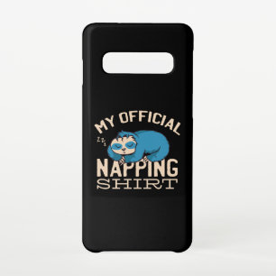 Funda Para Samsung Galaxy S10 Mi camisa oficial para dormir la siesta, Lazy durm