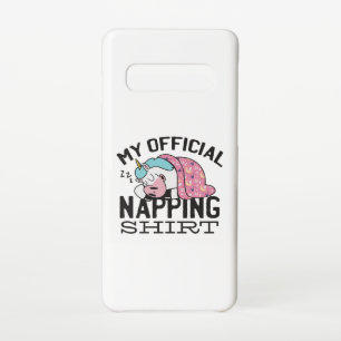 Funda Para Samsung Galaxy S10 Mi camiseta oficial para dormir la siesta - Unicor