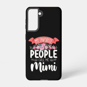 Funda Para Samsung Galaxy S21 Mi gente favorita me llama Día de la Madre Mimi