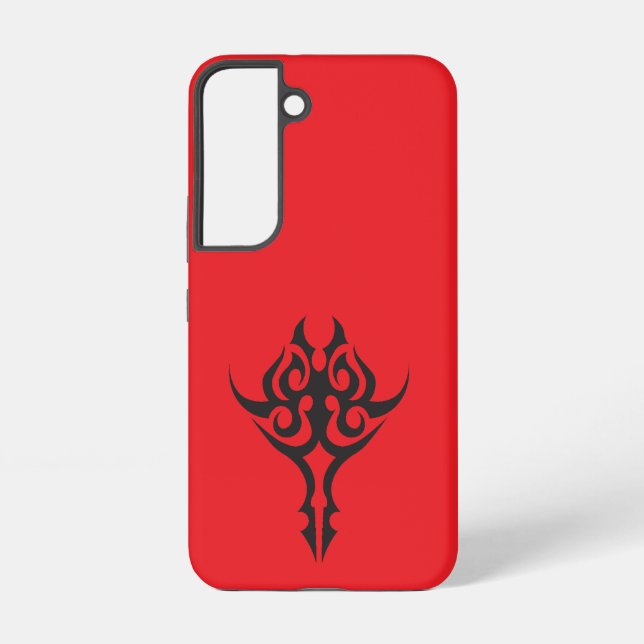 Funda Para Samsung Galaxy Minimal Black Ink Tattoo Style Artwork (Reverso )