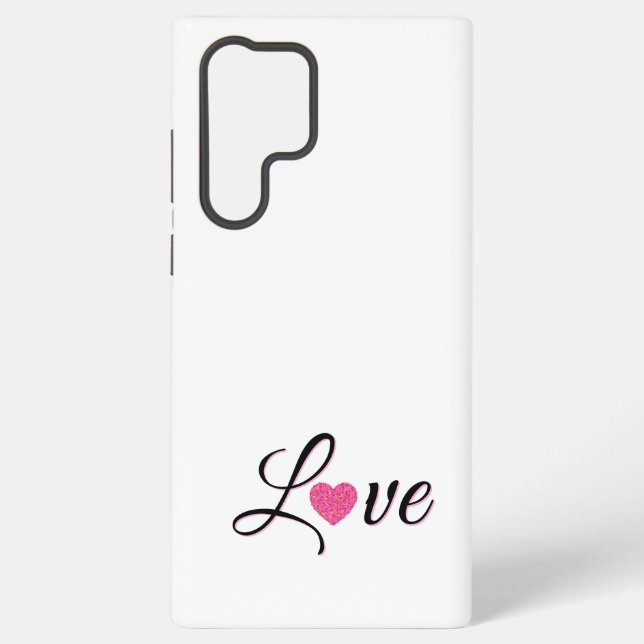 Funda Para Samsung Galaxy Minimal Dotted Heart Design (Reverso )