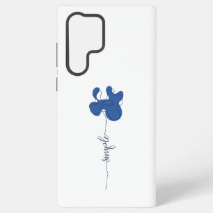 Funda Para Samsung Galaxy S22 Ultra Minimalismo Flor Simple