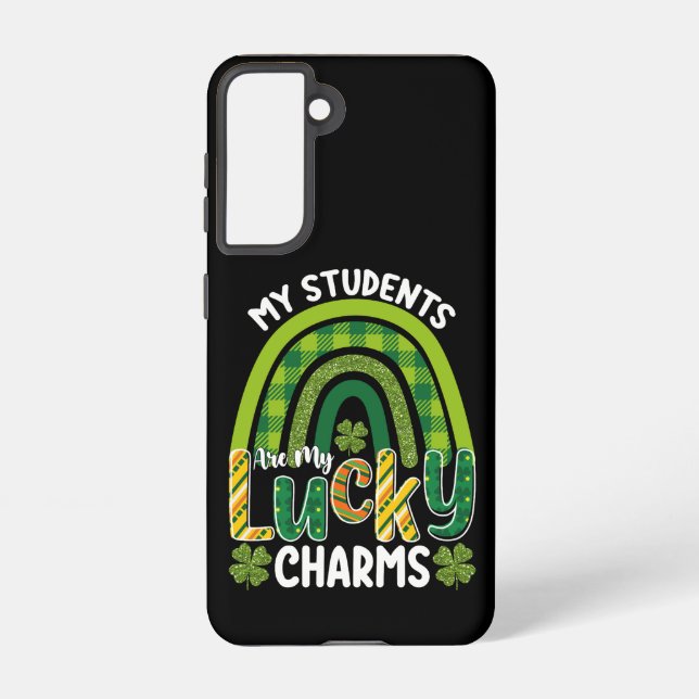 Funda Para Samsung Galaxy Mis estudiantes son mis encantos afortunados en el (Reverso )