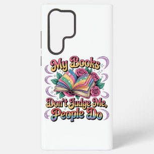 Funda Para Samsung Galaxy S22 Ultra Mis Libros No Me Juzgan...