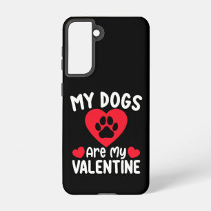 Funda Para Samsung Galaxy S21 Mis Perros Son Amantes De Mascotas Graciosas De Sa