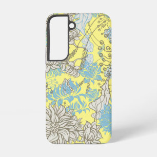 Funda Para Samsung Galaxy S22 Moda elegante Flor silvestre amarillo