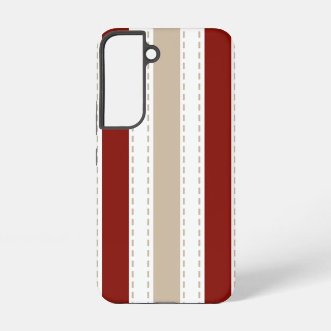 Funda Para Samsung Galaxy Moda moderna a rayas (Reverso )