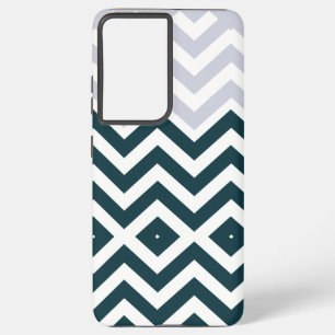 Funda Para Samsung Galaxy S21+ Moda rústica de monograma Groovy