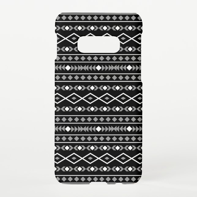 Funda Para Samsung Galaxy Modalidades aztecas Patrón Blanco gris (Reverso)